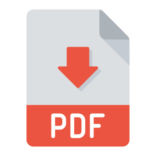 Icono PDF impresión