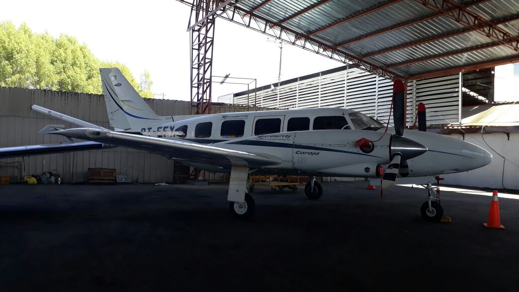 Aeronave EFX para adquisición de información