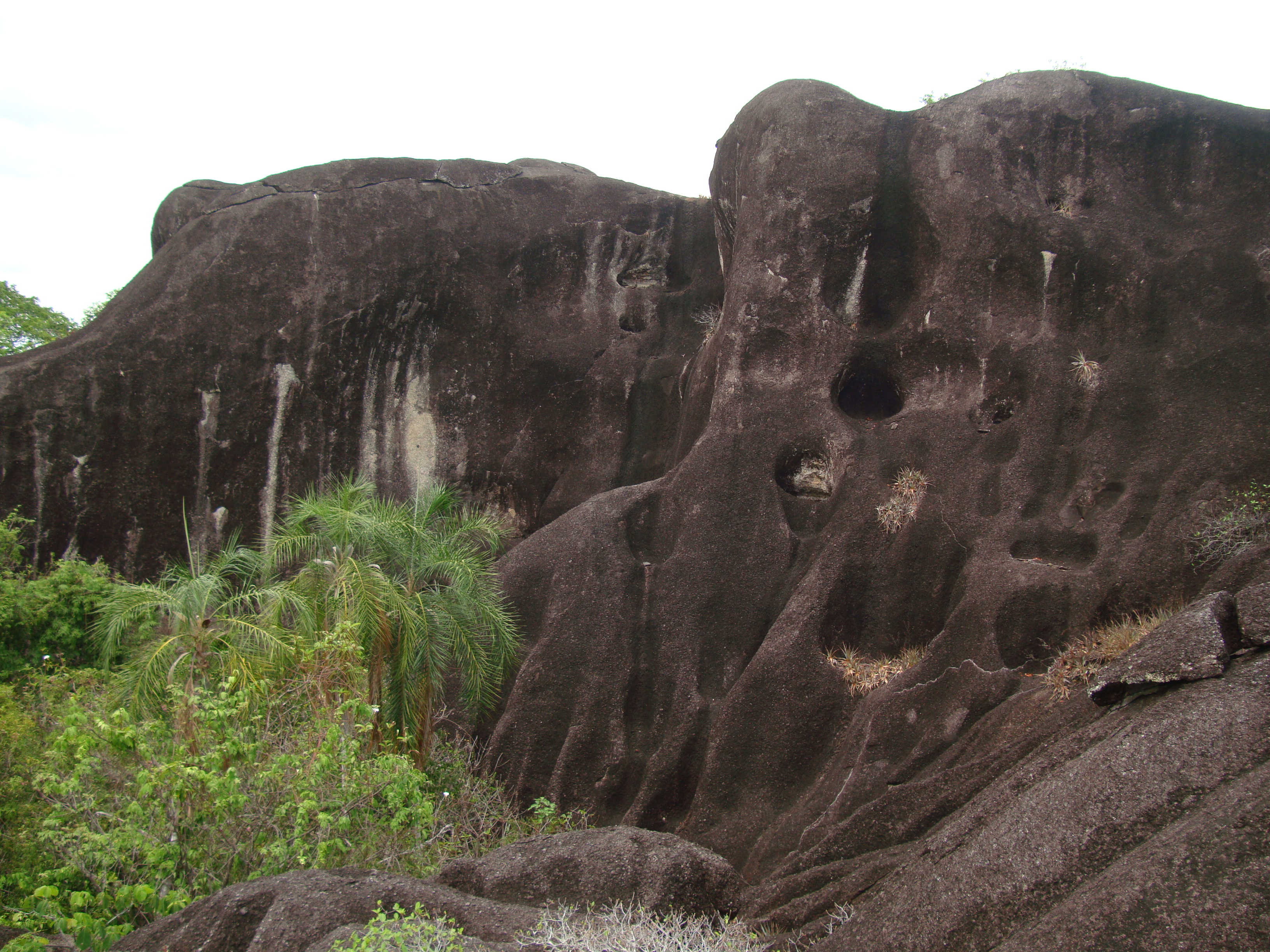 Granito de Parguaza, afloramiento del Departamento del Vichada 