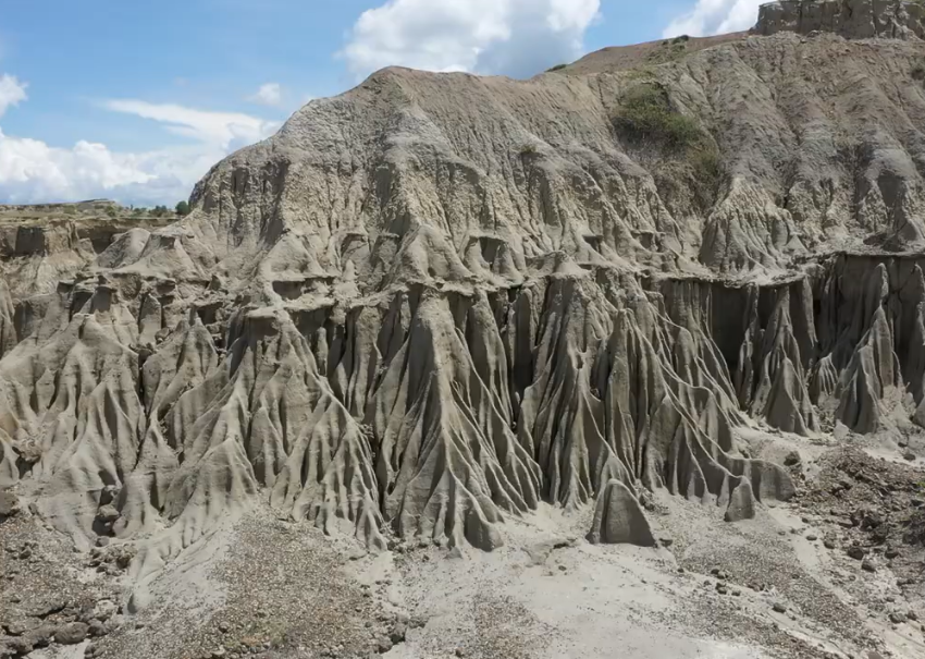 Valle de los Fantasmas: el "desierto gris" en medio de la Tatacoa