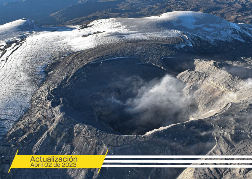 Boletín extraordinario sobre la actividad del volcán Nevado del Ruiz 02
