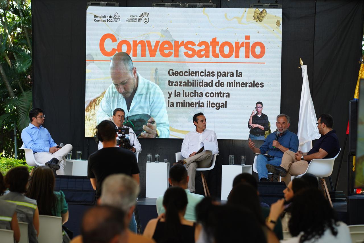 Conversatorio sobre trazabilidad del oro y cooperación internacional