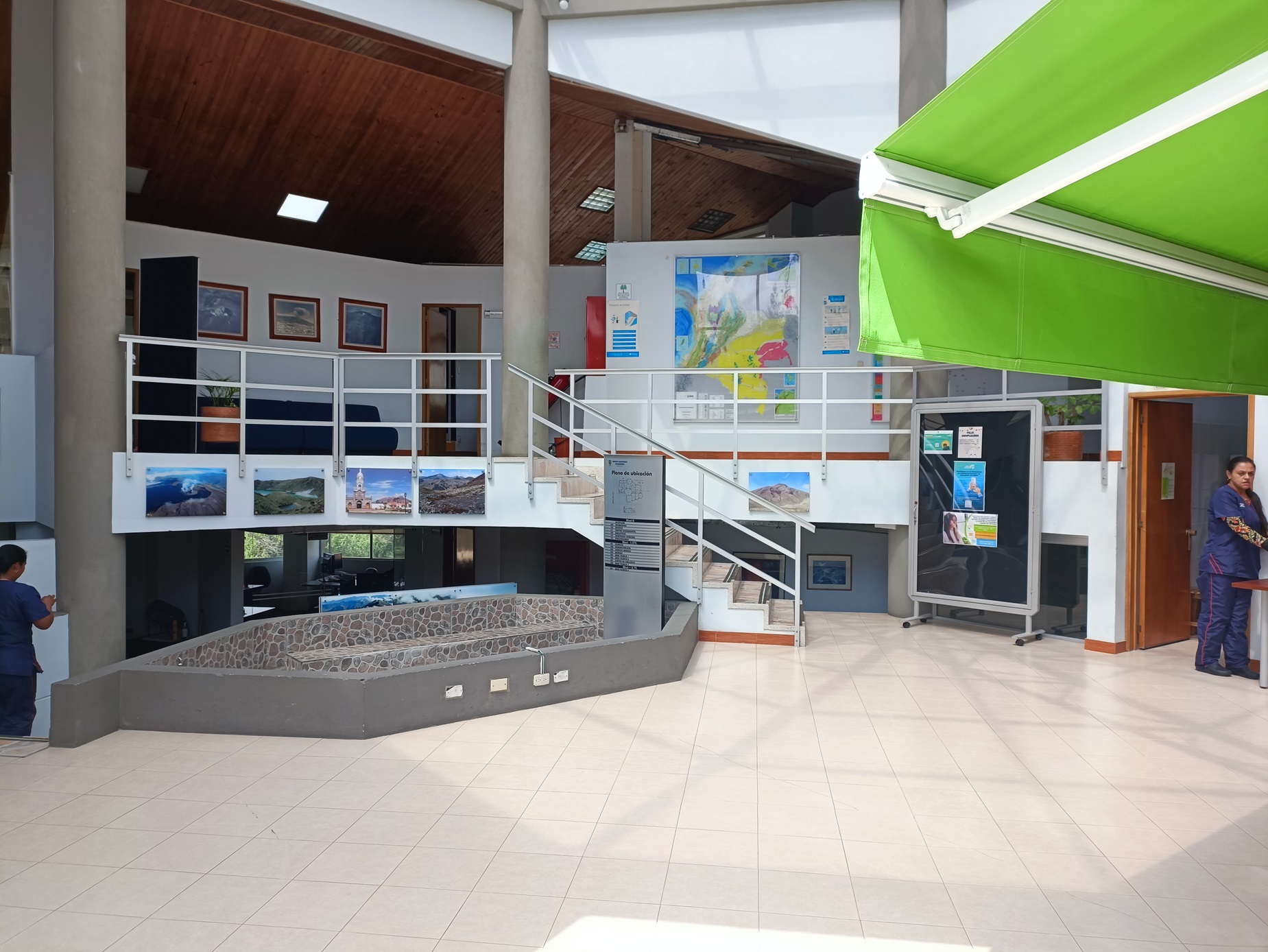 Vista general y detalles de las instalaciones donde opera hoy el Servicio Geológico Colombiano en la región (2026)