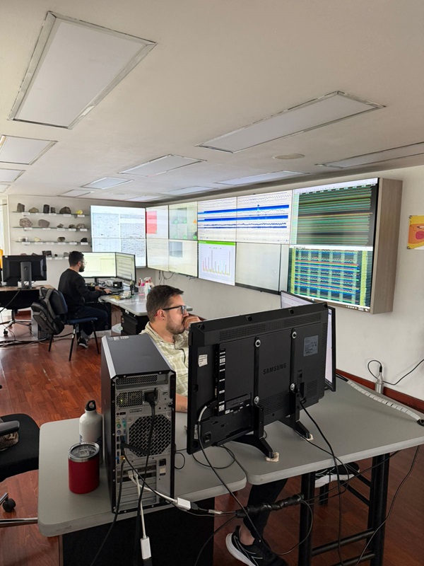 Sala de monitoreo del OVSMA