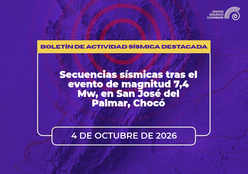 Boletín de actividad sísmica destacada del 4 de octubre de 2026 