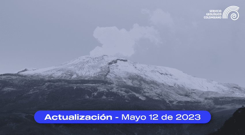 Boletín extraordinario volcán Nevado del Ruiz del 12 de mayo