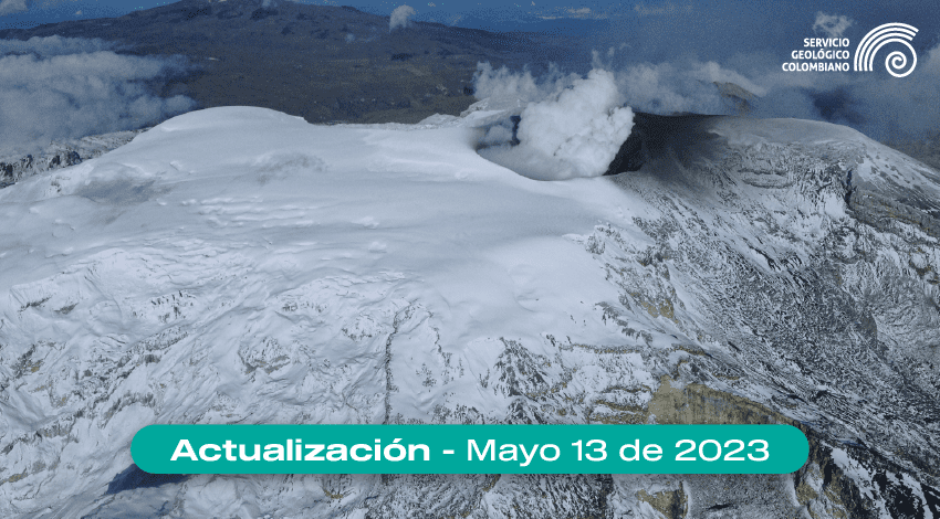 Boletín extraordinario volcán Nevado del Ruiz del 13 de mayo