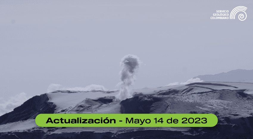 Boletín extraordinario volcán Nevado del Ruiz del 14 de mayo