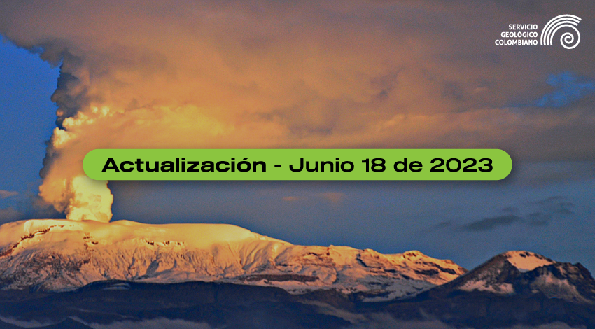Boletín extraordinario volcán Nevado del Ruiz del 18 de junio