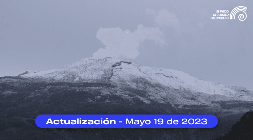 Boletín extraordinario volcán Nevado del Ruiz del 19 de mayo