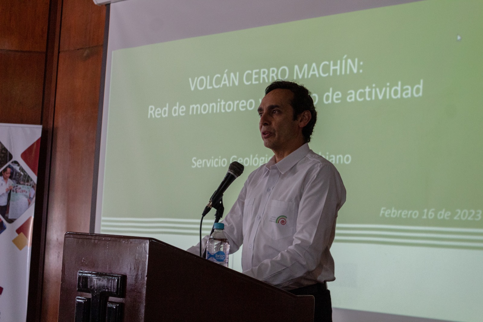​​Intervención del Director General del Servicio Geológico Colombiano Julio Fierro Morales.