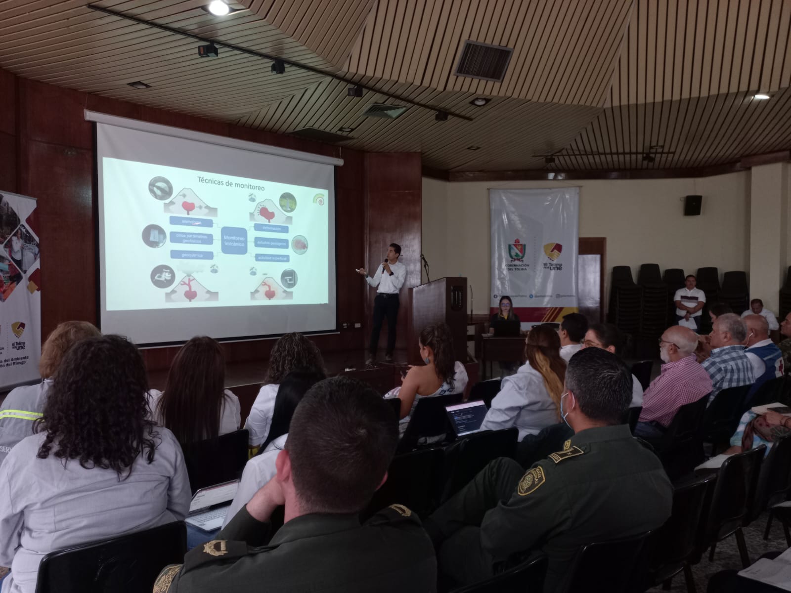 ​​Intervención del Director de Geomenazas del Servicio Geológico Colombiano, Jhon Makario Londoño.