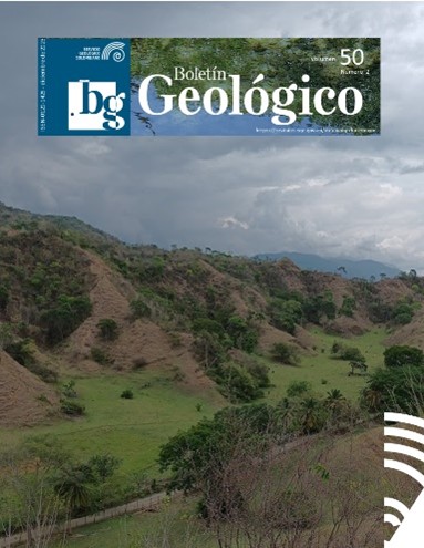 BOLETÍN GEOLÓGICO​​ Vol. 50 Núm. 2 (2023)