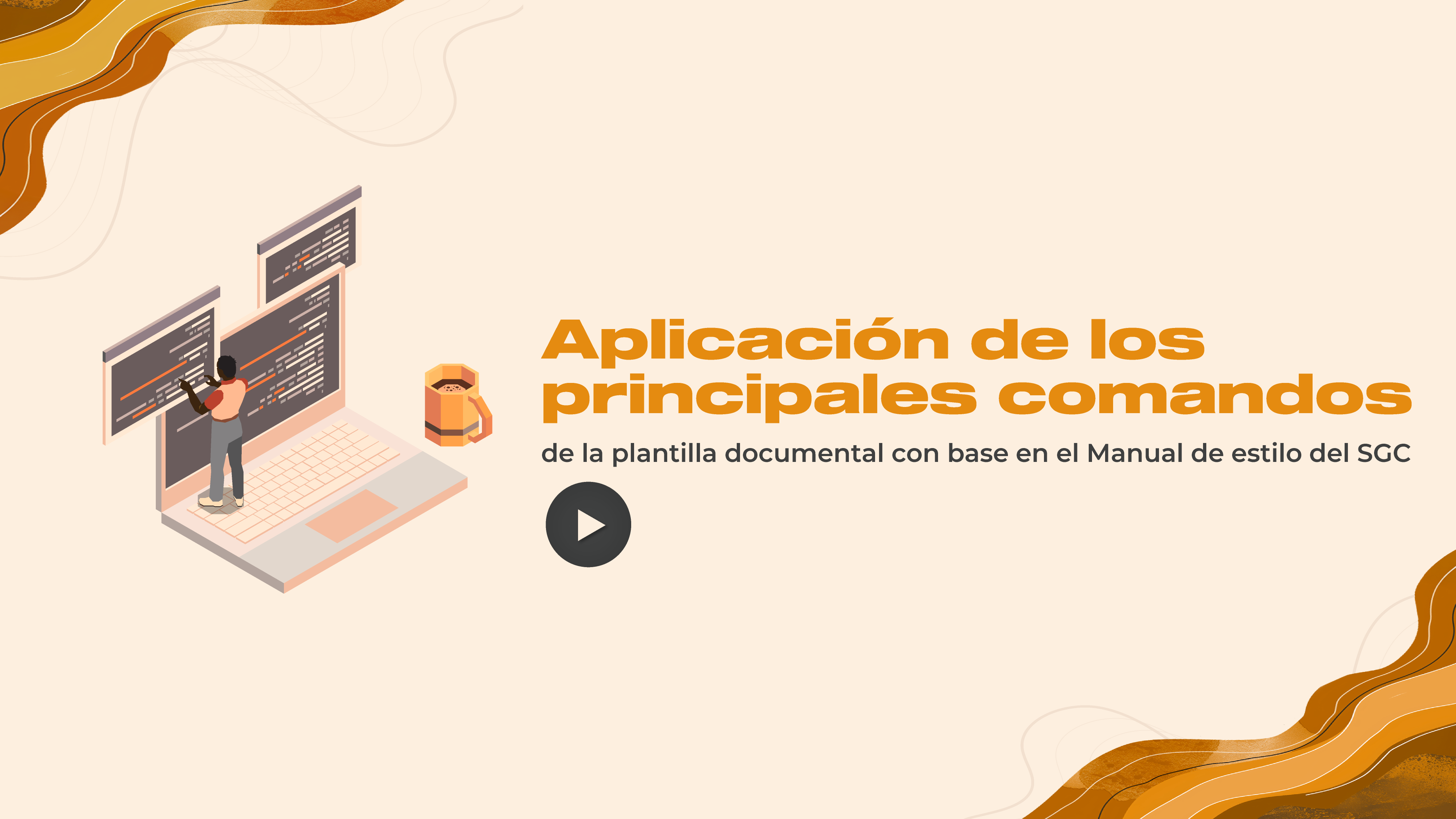 Aplicación de los principales comandos de la plantilla documental 2025