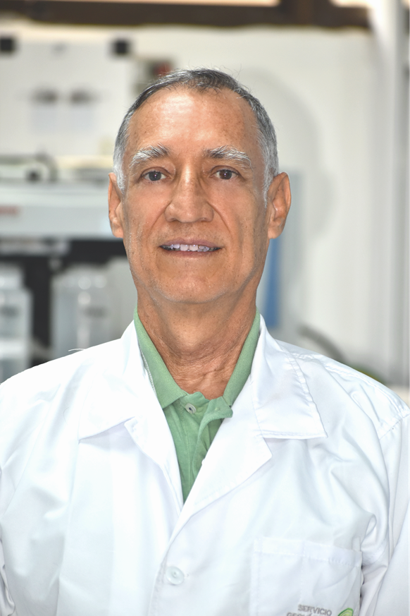Jaime Mojica, geólogo de la dirección de Laboratorios del SGC. Foto: archivo personal