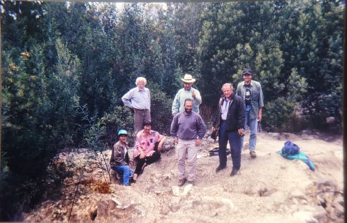 Thomas van der Hammen, Rafael Duarte, Vladimir Torres, Ruth Myorga, Anita Malo, Sergio Gaviria y Camilo Santander.