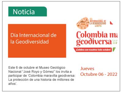 Noticia Día internacional de la Geodiversidad