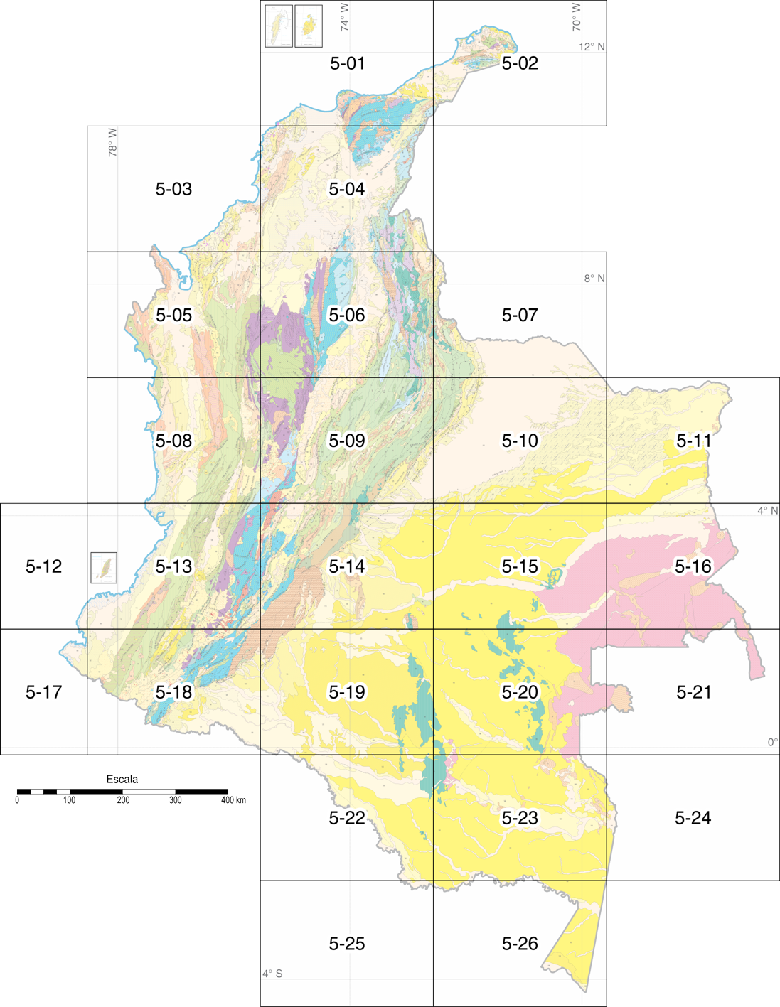 Atlas Geológico de Colombia 2023