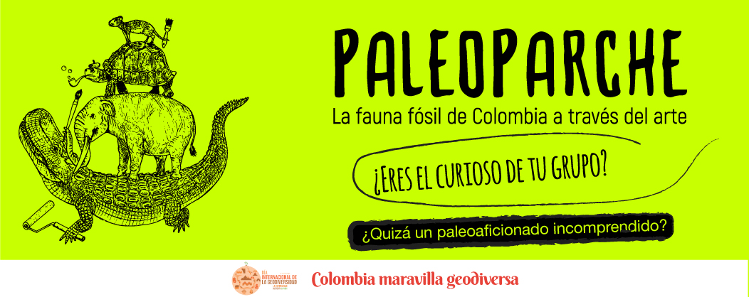 Paleoparche. La fauna fósila de Colombia a través del arte